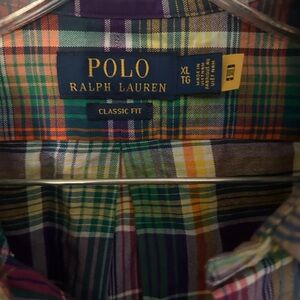 Polo Ralph Lauren Classic Fit plaid